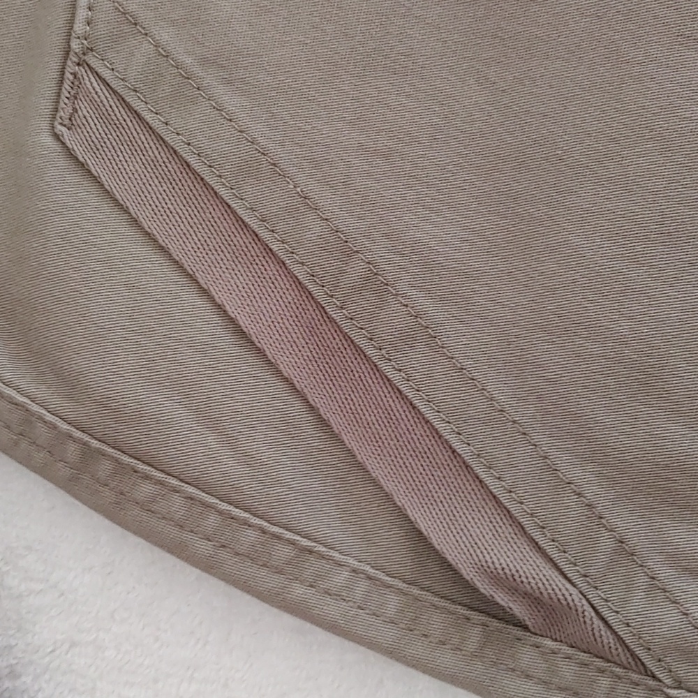 Democracy Beige Double Button Absolution Cargo Sk… - image 3